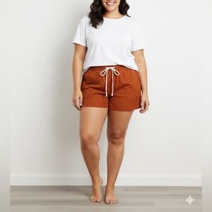 Torrid Bright Orange Swim Shorts